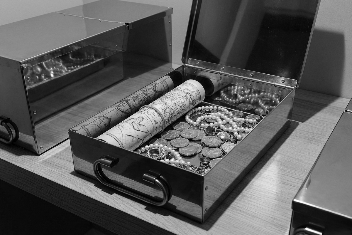 Modelos de cofres da Sekuro com diferentes tamanhos para guarda de bens de valor